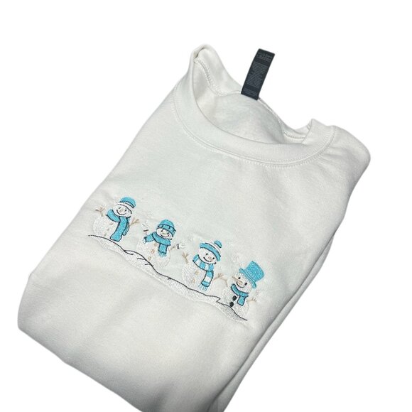 Snowman Christmas Sweatshirt - Picture 3 of 3